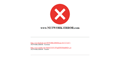 Desktop Screenshot of network-error.com