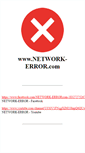 Mobile Screenshot of network-error.com