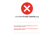 Tablet Screenshot of network-error.com
