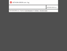 Tablet Screenshot of log.network-error.com